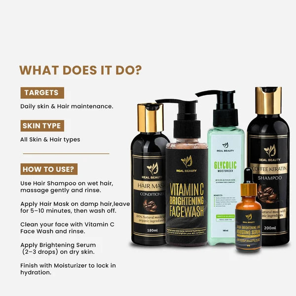 No More Hair Problem No More Skin Problem